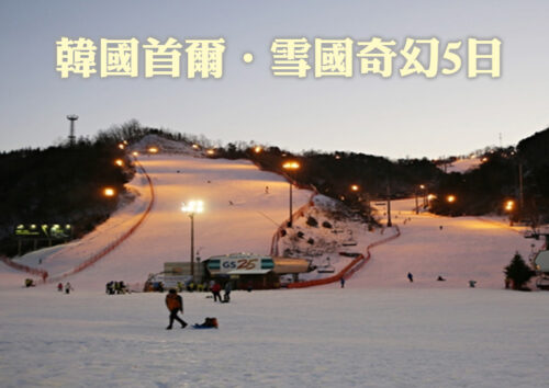 韓國首爾 · 雪國奇幻 5 日