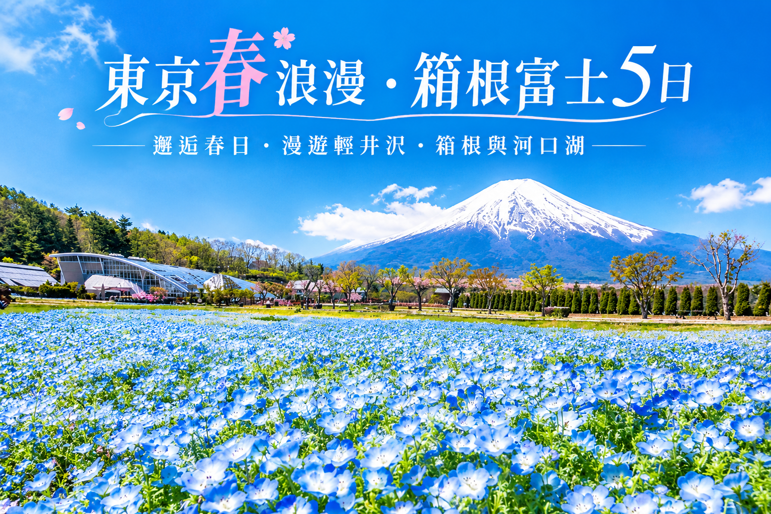 東京春浪漫・箱根富士5日