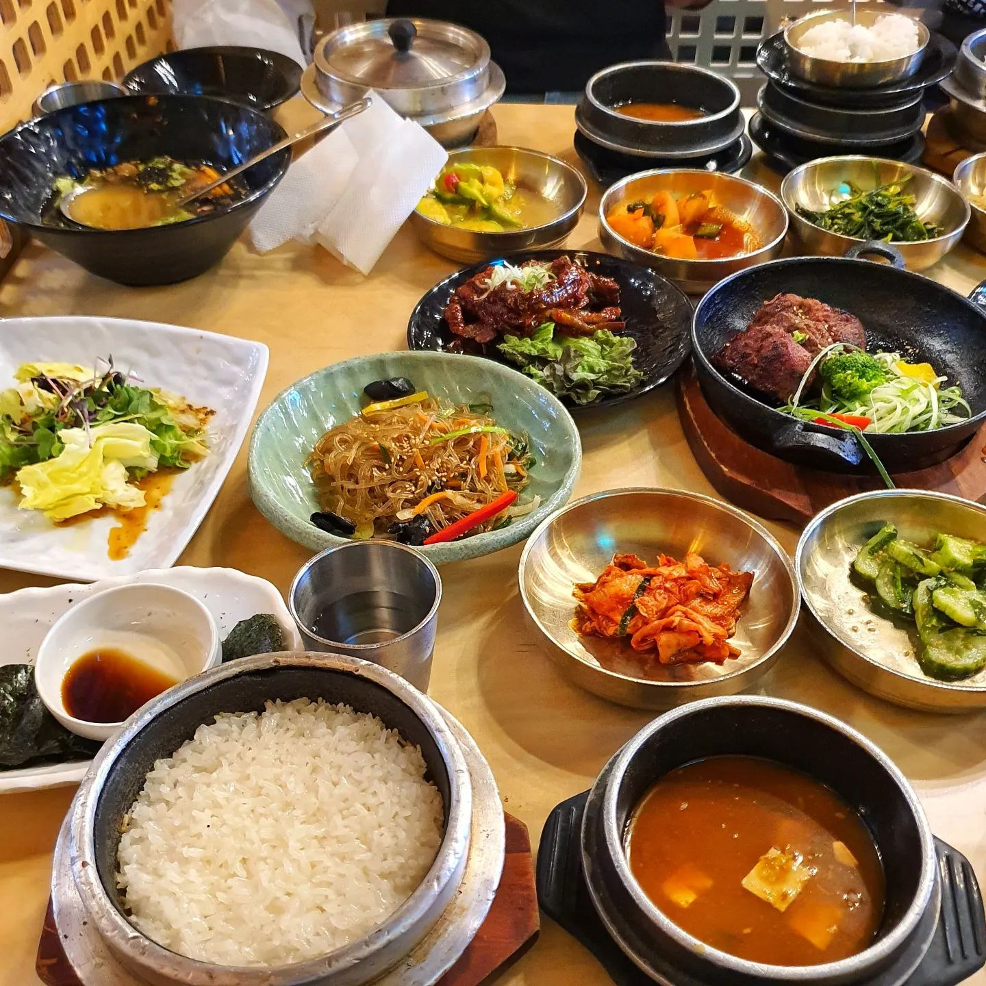利川米韓定食示意
