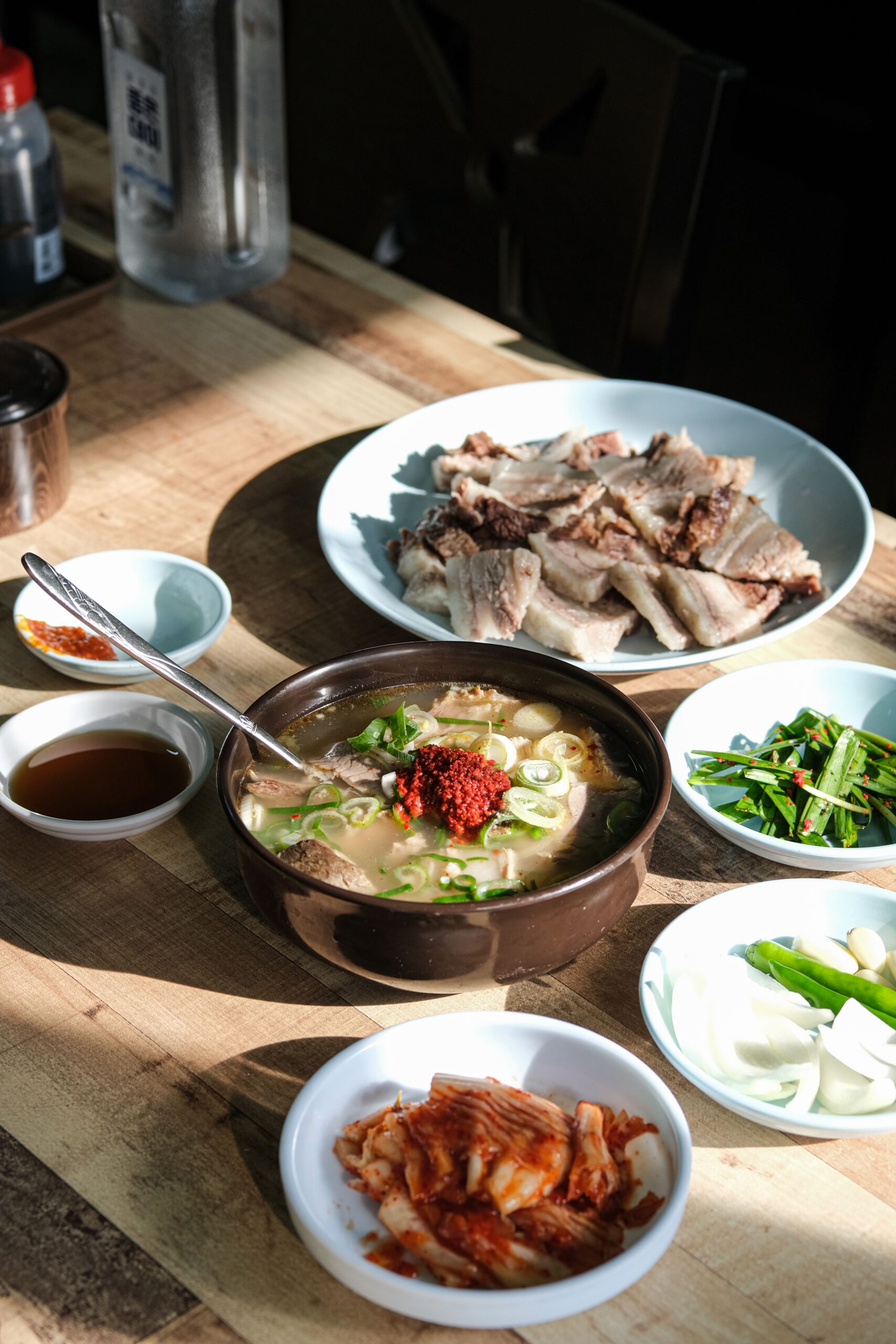 釜山豬肉湯飯示意